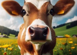 Скільки корова носить теля?